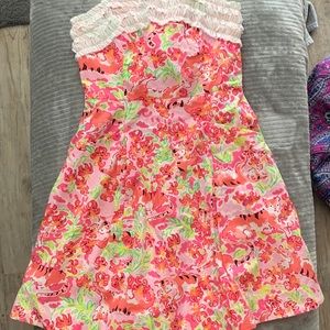 Lilly Pulitzer Strapless Dress